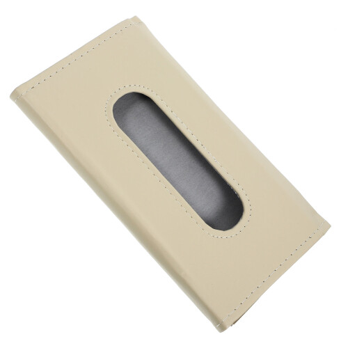 Car Visor Tissue Holder Beige 23x12.5x2.5cm