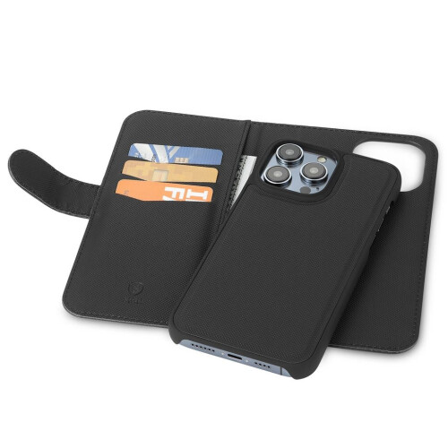 SiGN Wallet Cover 2-in-1 für iPhone 14 Plus - Schwarz