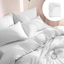 Engångslakanset i non-woven vitt, 3 delar