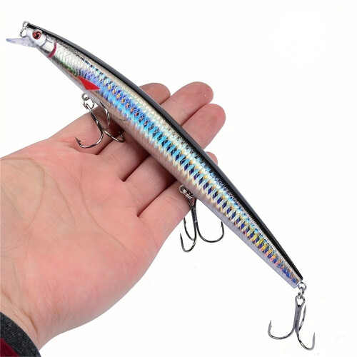7,09" 24g Laser Minnow Crankbait-Köder (2er-Pack) 1