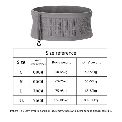 Knit Breathable Concealed Waist Bag Adjustable1pc 2