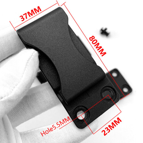 Nylon-Hüftclip für K-Scheide, 80 x 37 mm 1