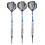 Metal Tip Darts Set – Copper Barrels, Assorted Colours, 3
