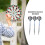 Metal Tip Darts Set – Copper Barrels, Assorted Colours, 4