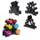 Dumbbell Rack Storage Stand 3-Tier 29x33cm 4