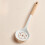 Silicone Slotted Spatula Colander 12.2in White 1 Pc 1