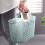 Plastic Laundry Basket Blue 31 x 19.5 x 18 cm 1