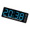 Relógio digital LED, formato 12/24 horas, econômico. 1