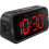 Digital Dual Alarm Clock with USB Port, Dimmable Display & 1