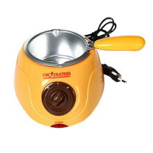 Electric Fondue Pot with Removable Bowl and Temperature