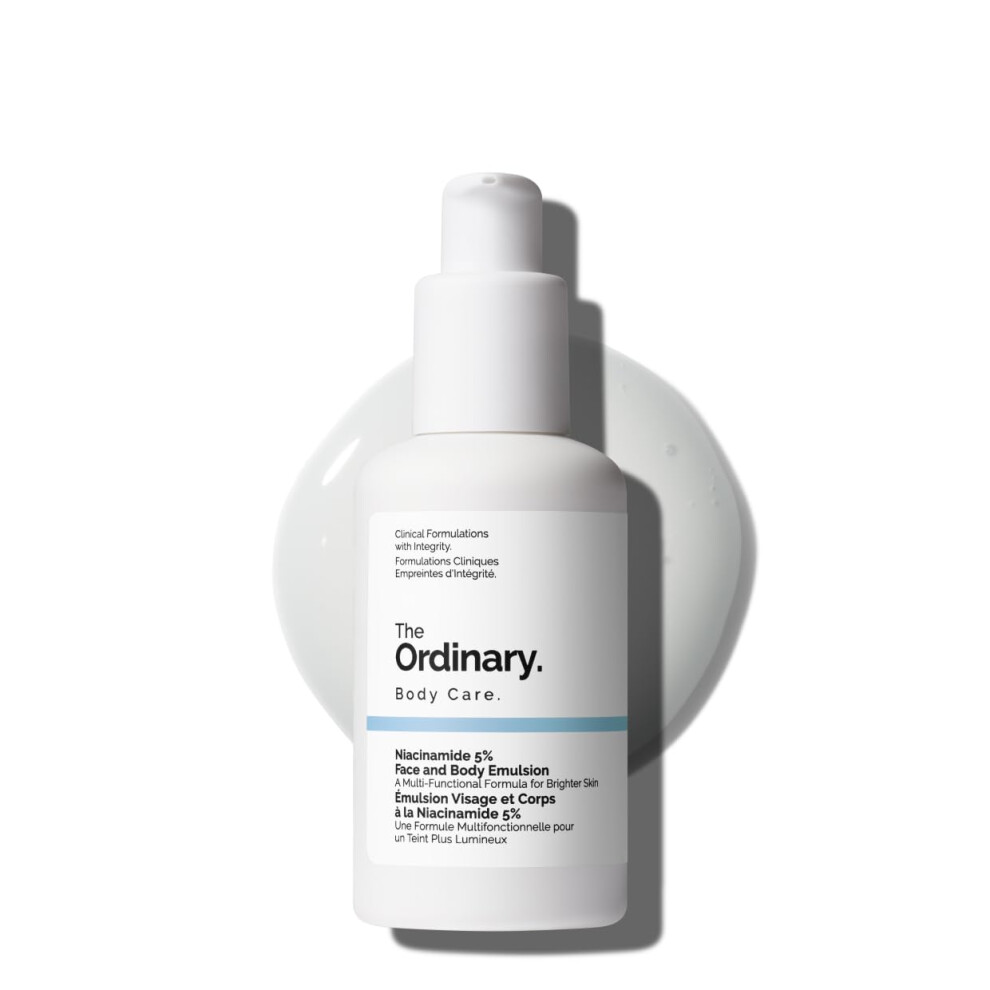 The Ordinary Dark Niacinamide 5% Face And Body Emulsion, Spot & Skin Tone Corrector, 3.4 Fl Oz