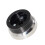Car Steering Wheel Hub Adapter With 5 Or 6 Bolt-black silver 1
