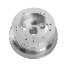 Universele 5- en 6-gaats stuurnaafadapter spacer voor-Zilver