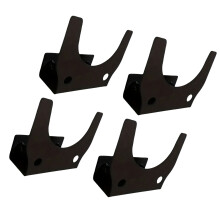 4 Metal Wall Supports For Organizing Reinforced Equipment In