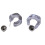 Classical Diamonds Pattern Earrings Lightweight And-transparent 1