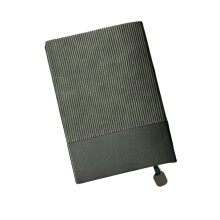 Elegant Leather A 5 Diary Notebook With Smooth Writing-Green