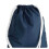 BagBase (One Size, French Navy) Bagbase Icon Drawstring Bag 2