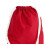 BagBase (One Size, Classic Red) Bagbase Icon Drawstring Bag 2
