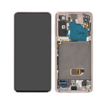 Display LCD Samsung Galaxy S21 5G senza fotocamera frontale - Viola