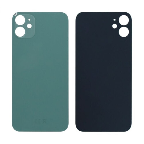 iPhone 11 back glass, high quality, green, no logo