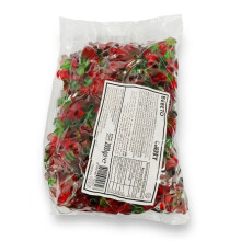 Bebeto 2kg Jelly Cherries Bulk Bag - Twin Fruit Gummy Treats