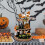 Halloween Tiered Tray Decoration Set Multicolor 4