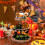Halloween Tiered Tray Decoration Set Multicolor 6