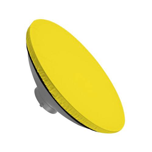 Soft Diffuser Lamp Cover Reflectors Lamp Sock Cloth-Yellow