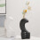 Thumb-Shaped Ceramic Vase – Black or White, 22x10cm & 3