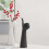 Thumb-Shaped Ceramic Vase – Black or White, 22x10cm & 5