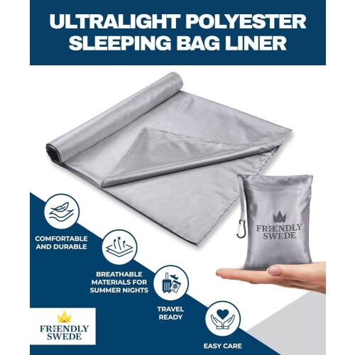 Ultralet polyester soveposeforing XL 1