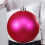 Rosa, bruchsichere Weihnachtskugel aus Kunststoff, 20 cm (7,9 Zoll) 4