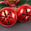 Kerstbelletjesset – Rood/Goud/Wit, 10x14cm, 2