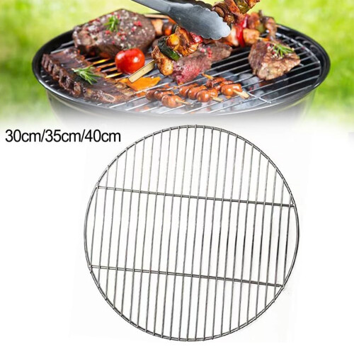 Grille de cuisson ronde en acier inoxydable 11,8 pouces 2
