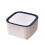 6L Slim Bathroom Trash Can with Push Lid 2