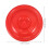 Roter Plastikmülleimerdeckel, 33,5 cm 2