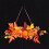 Autumn Pumpkin & Maple Leaf Wreath43x20cm 8