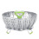 Foldable Stainless Steel Steamer Basket with Handle 1