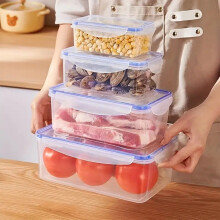 BPA-mentes, légmentesen záródó élelmiszertároló fedéllel, 70oz