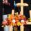Autumn Pumpkin & Maple Leaf Wreath43x20cm 6