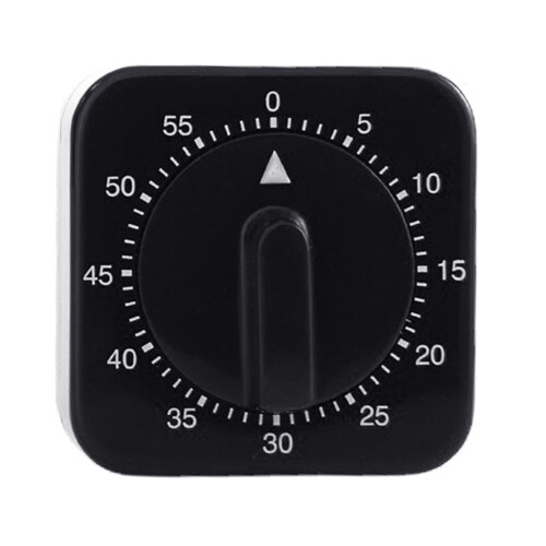 Mechanical Kitchen Timer 60-Minute Plastic