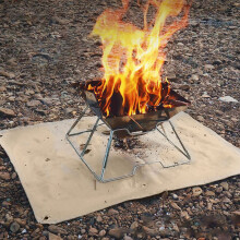 Fireproof Camping Mat Flame Retardant Fiberglass 1 Pack