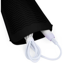 Hittebestendige siliconenmat met etui voor haarstylingtools, 11x5