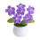 Handmade Crocheted Flower Pot – Multicolored Decorative 1