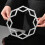 Stainless Steel Expandable Pot Mat with Snowflake Design 1