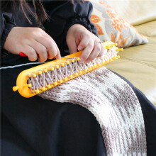 Breiraam DIY knutselraam plastic pompon sokken muts sjaal naaigereedschap sjaals maker haakwerk lange steel weefgereedschap_verrassingscadeau