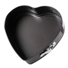 Black Friday JiKaiX Heart-Shaped Springcompatiblem Baking Pan Food Grade BPA-Free Heat Resistant Reusable Microwave Safe Non-Stick Cheesecake Pan_26c