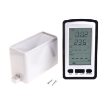 Black Friday Weather Station with Rain Gauge, Temperature Gauge, Digital Wireless_Surprise Gift