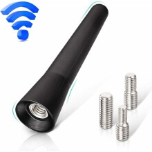 Black Friday -autoantenni FM DAB -autoradioantenni 6,5 cm mini lyhyt autoantenni tehokkaalla FM/AM/DAB-vastaanottotoiminnolla_Yllätyslahja