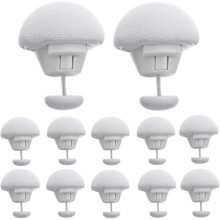 Black Friday 12 pcs sponge duvet clips non-slip duvet holder clips duvet holder fixator compatible blanket sheets curtain socks mattress cover_Gray_S